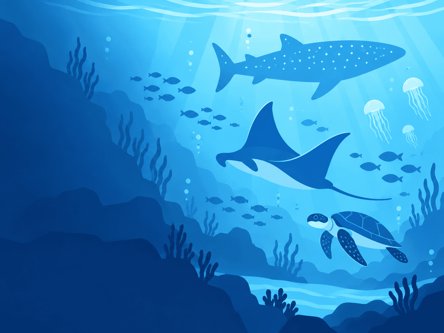La vita marina dell’Acquario di Genova